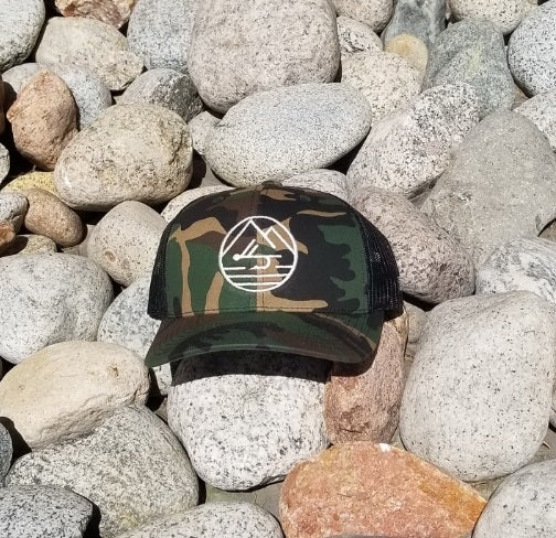 Mountain Waters Camo Mid-Pro Trucker Hat