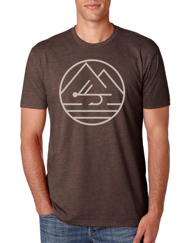 Mountain Waters T-Shirt Espresso