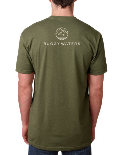 Mountain Waters T-Shirt Military Green
