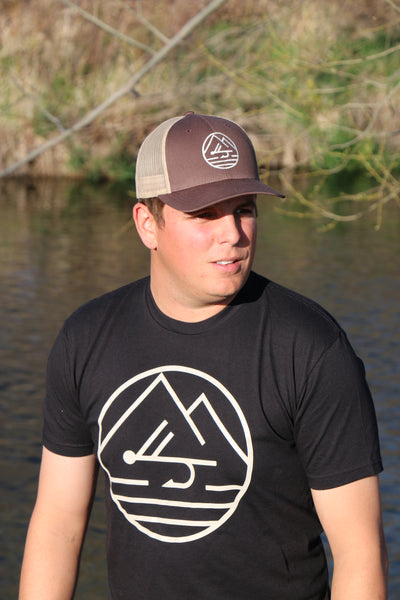 Mountain Waters T-Shirt Black