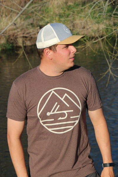 Mountain Waters T-Shirt Espresso