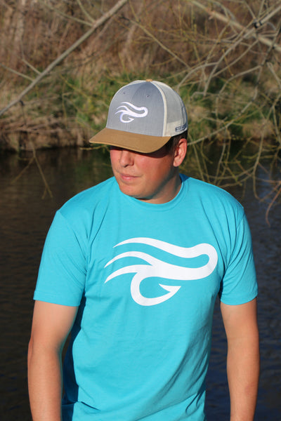 Swift Waters T-Shirt Indigo Bondi Blue